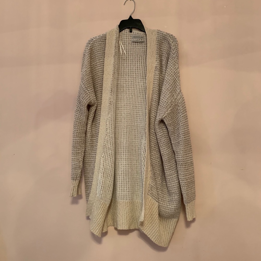 urban outfitters cream cardigan